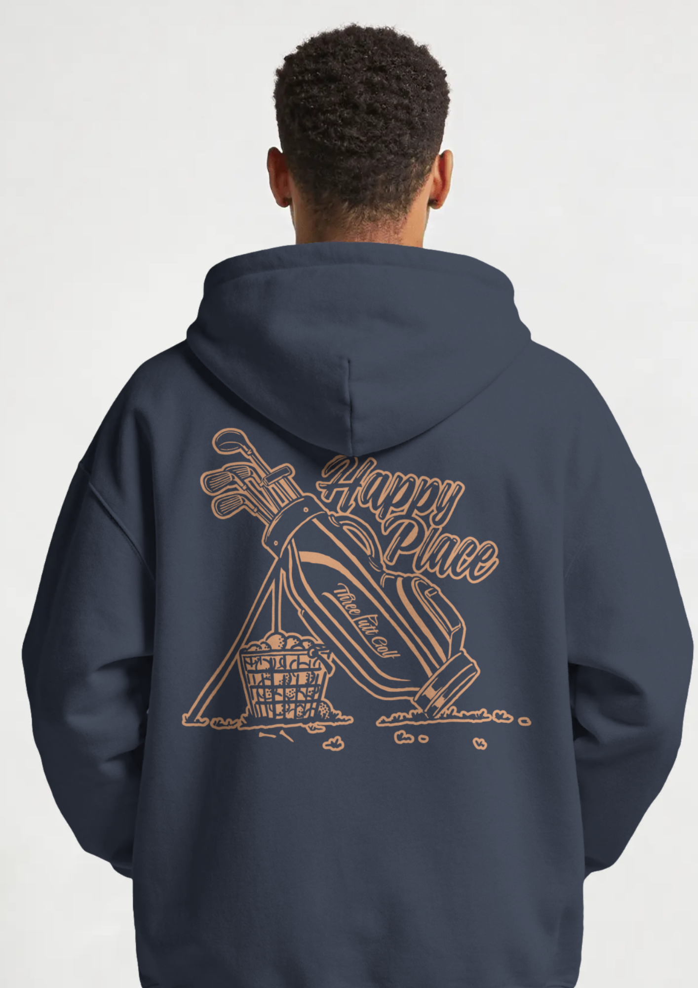 Happy Place Golf Streetwear Hoodie