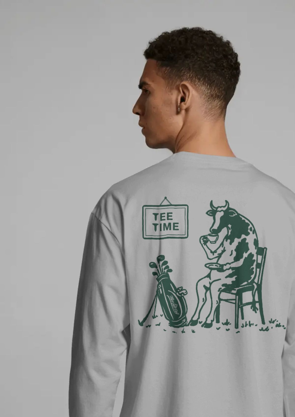 Tee Time Golf Streetwear Long-Sleeve Tee