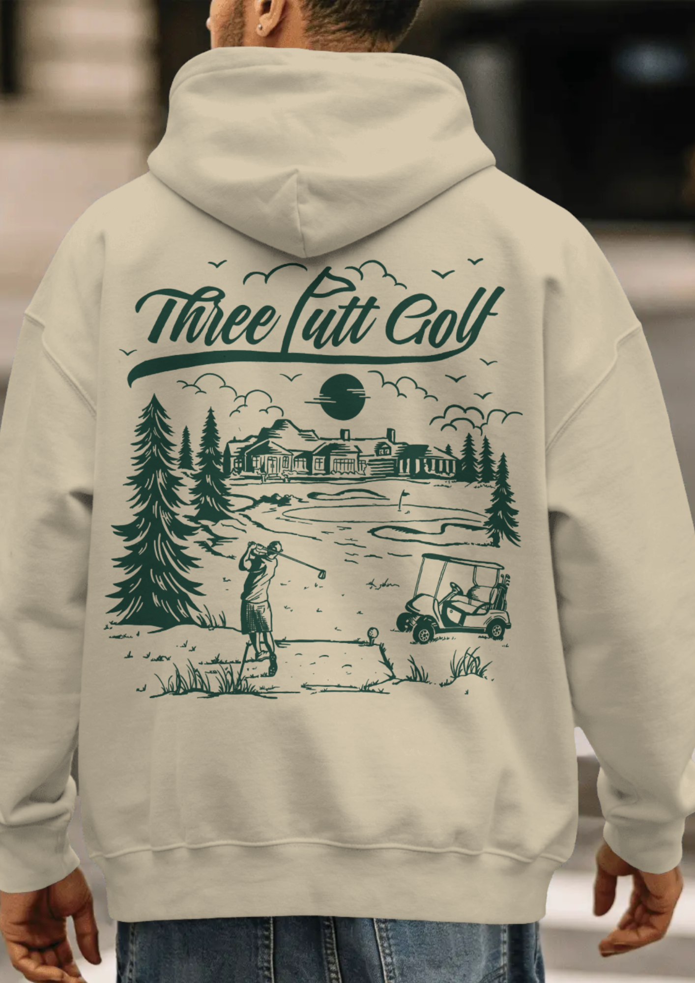The Scenic Route Golf Streetwear Hoodie