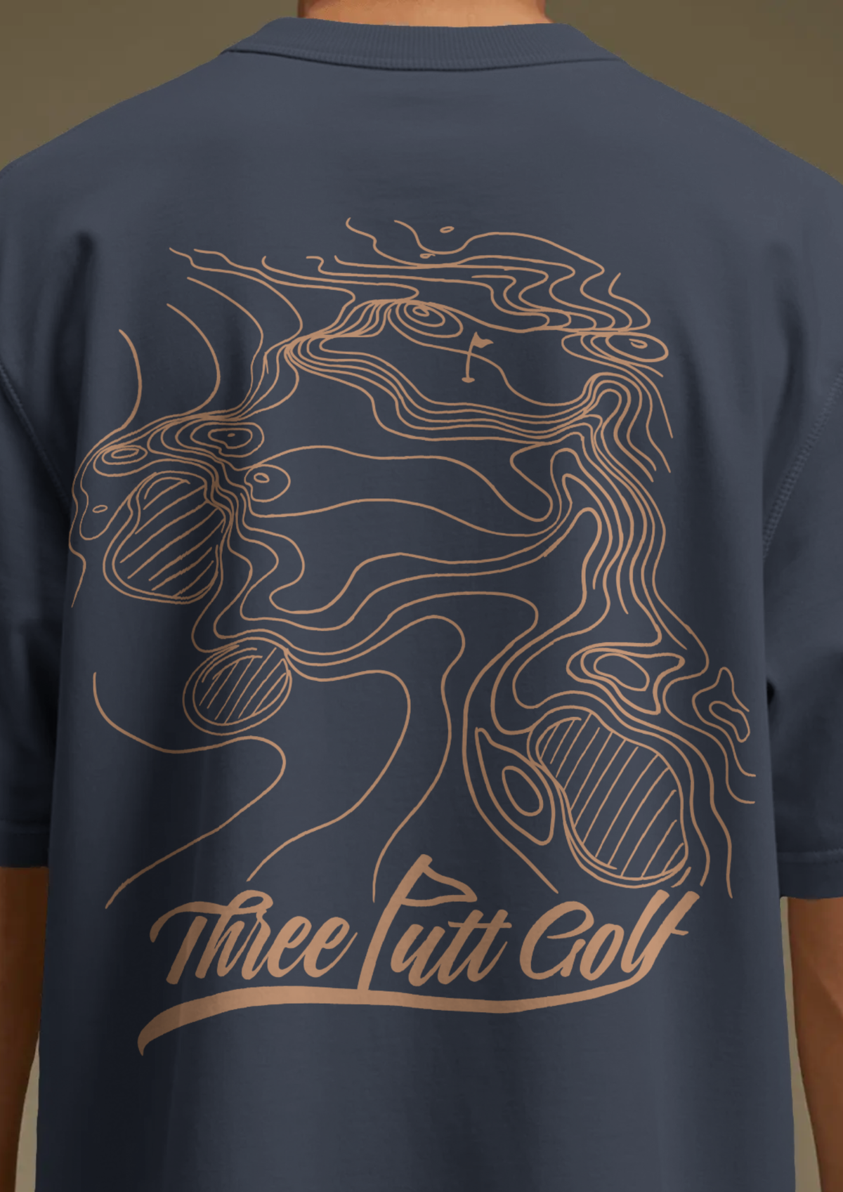 Contours Golf Streetwear T-Shirt