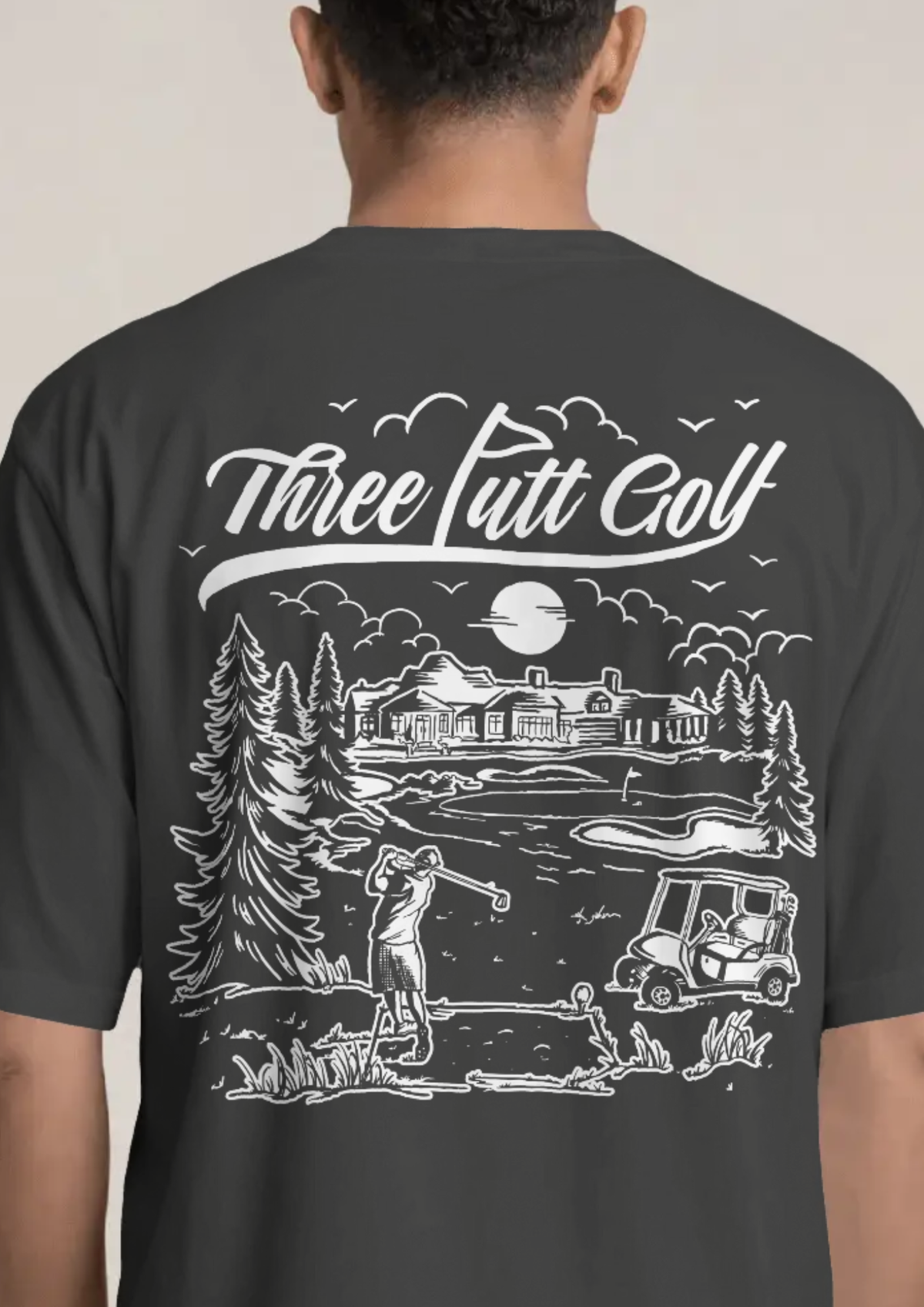 The Scenic Route Golf Streetwear T-Shirt