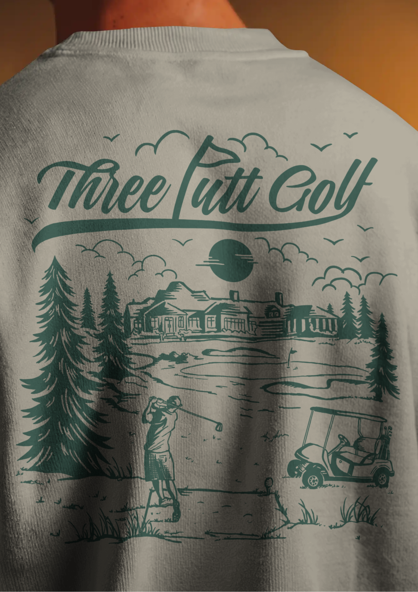 The Scenic Route Golf Streetwear Sweatshirt