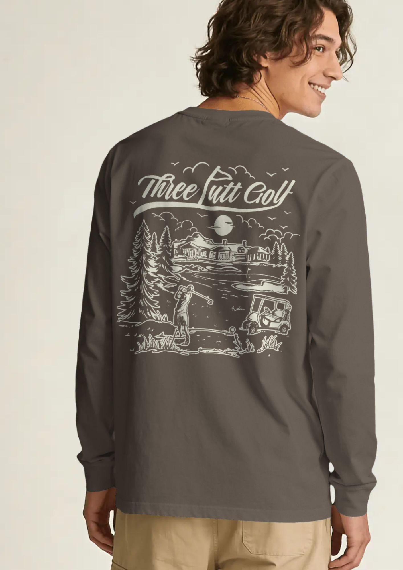 The Scenic Route Golf Streetwear Long-Sleeve Tee