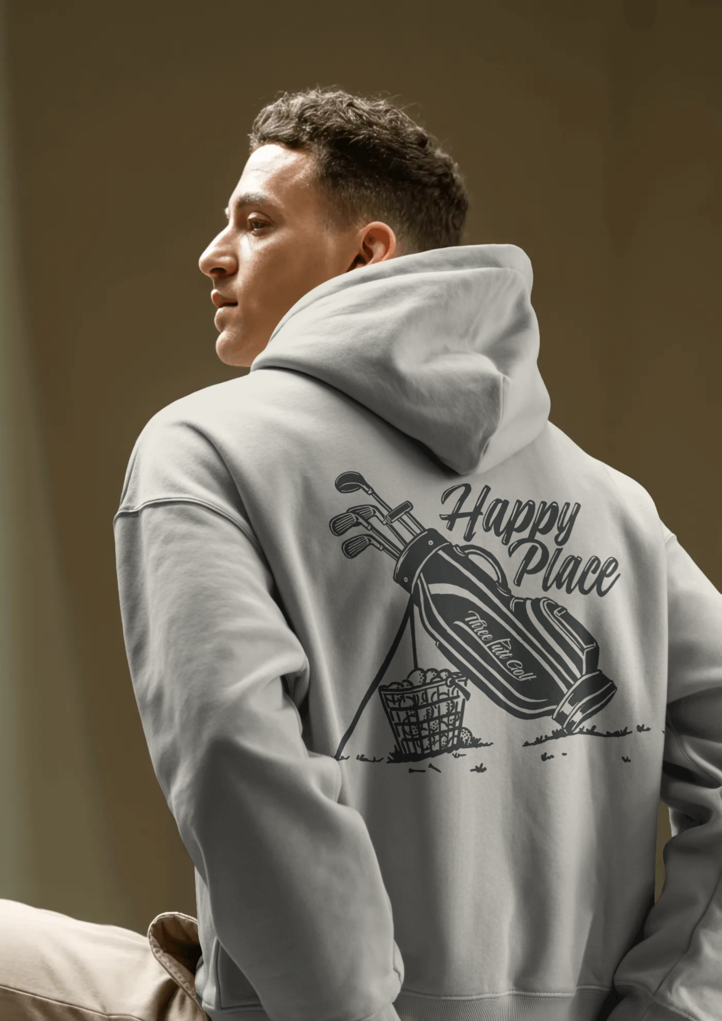 Happy Place Golf Streetwear Hoodie