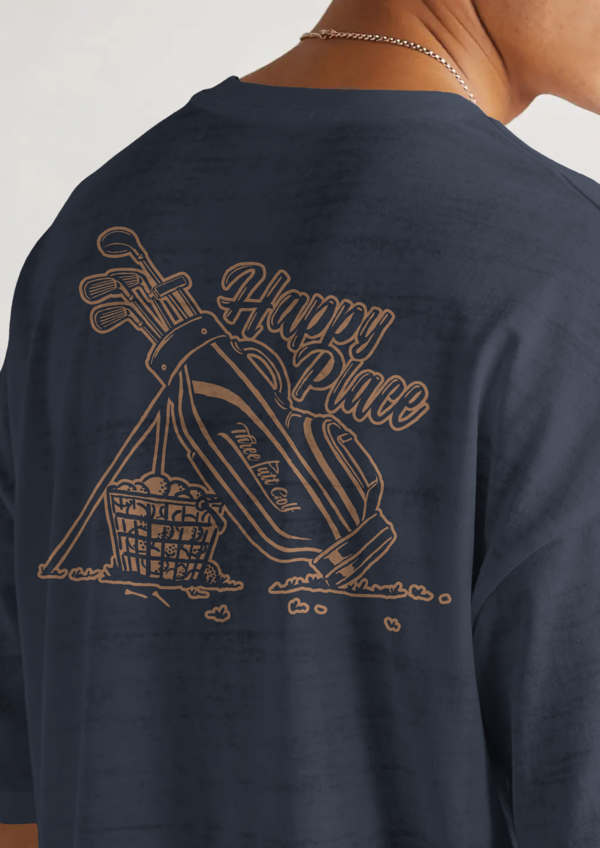 Happy Place Golf Streetwear T-Shirt