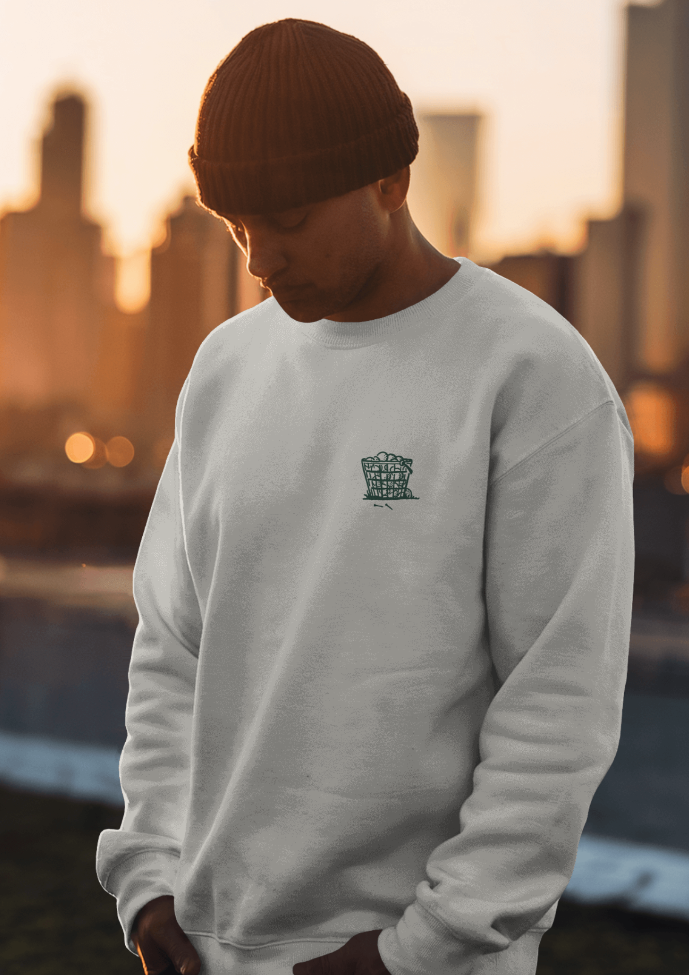 Happy Place Golf Streetwear Sweatshirt
